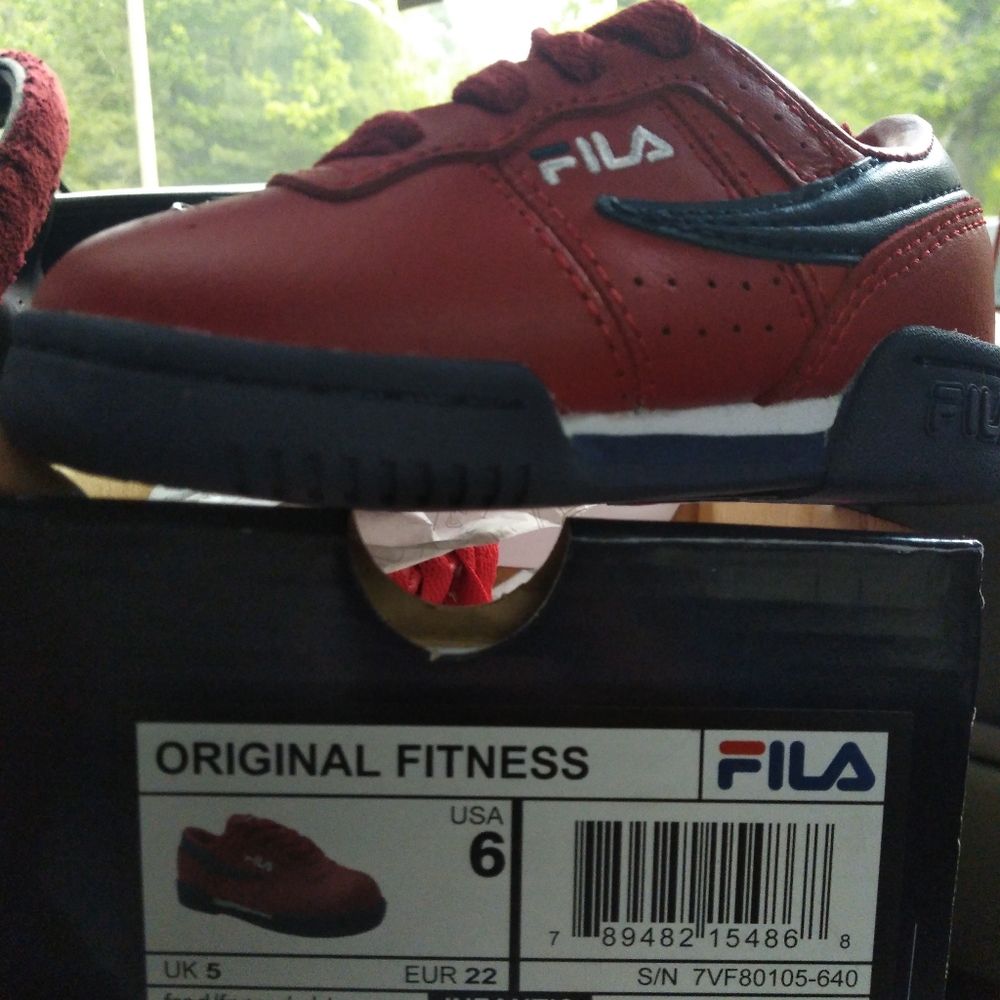 Low top Fila Red 6 Girls